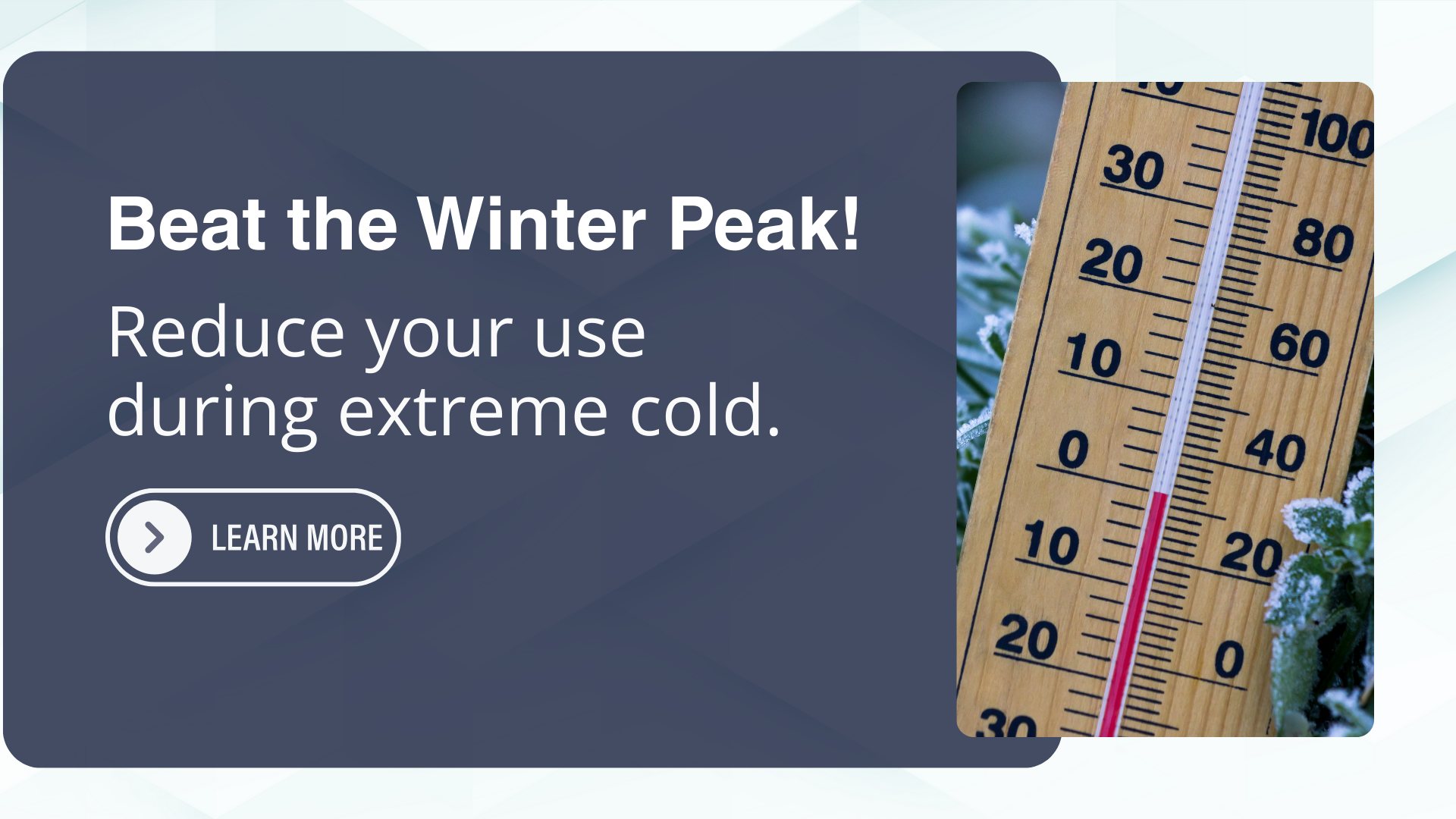 Beat the winter peak