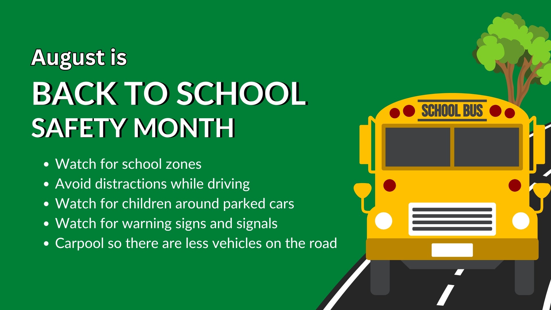 Back to school safety
